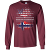 Image of American Grown With Norwegian Roots T-Shirt Norway Tee