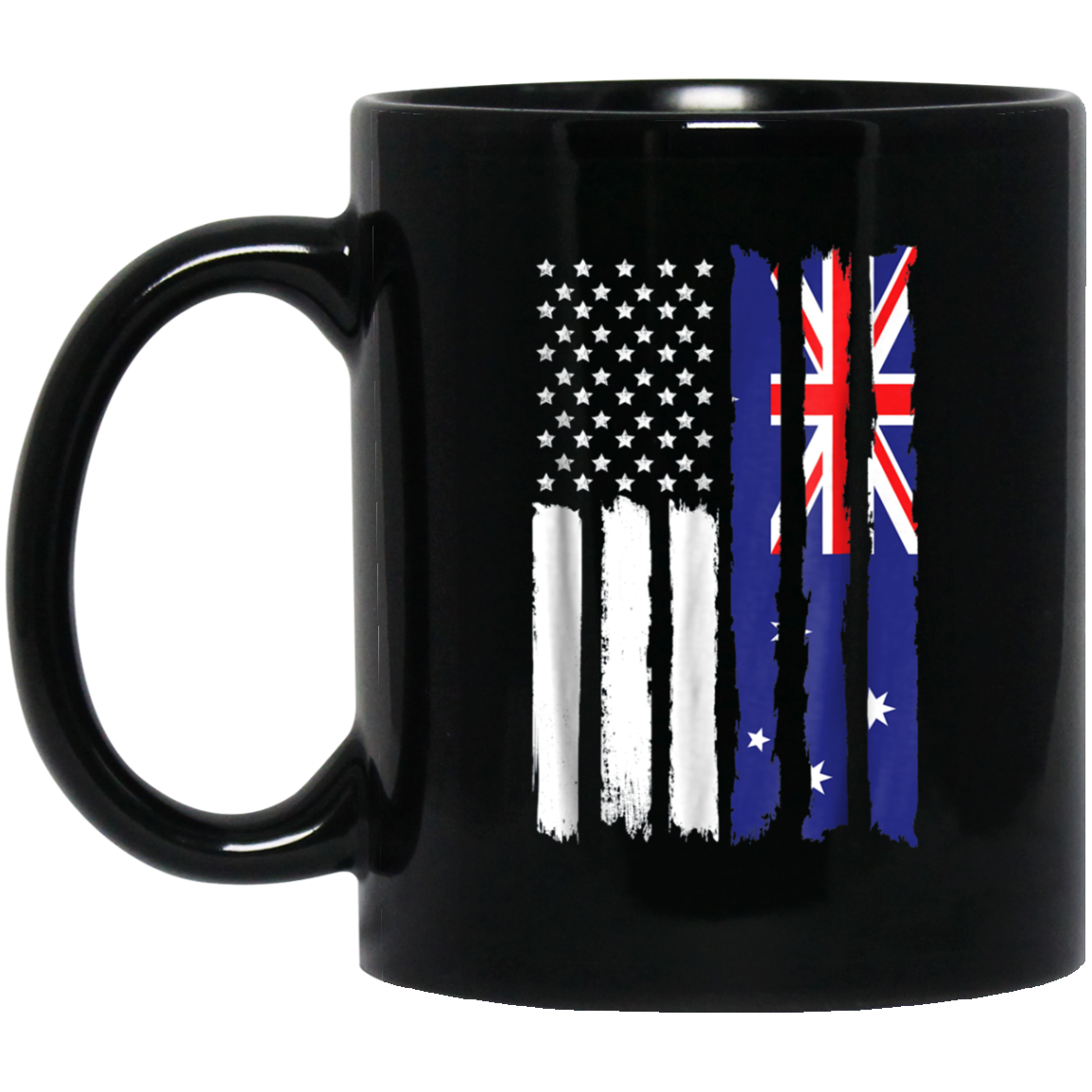 American Australia Patriotic Flag T-shirt