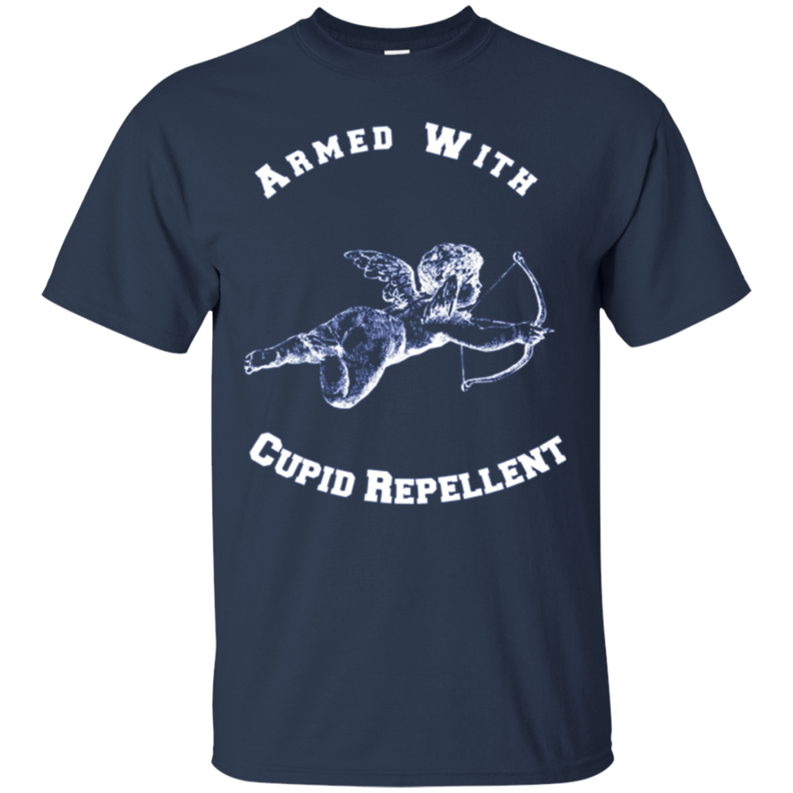 Armed with Cupid Repellent T-shirt