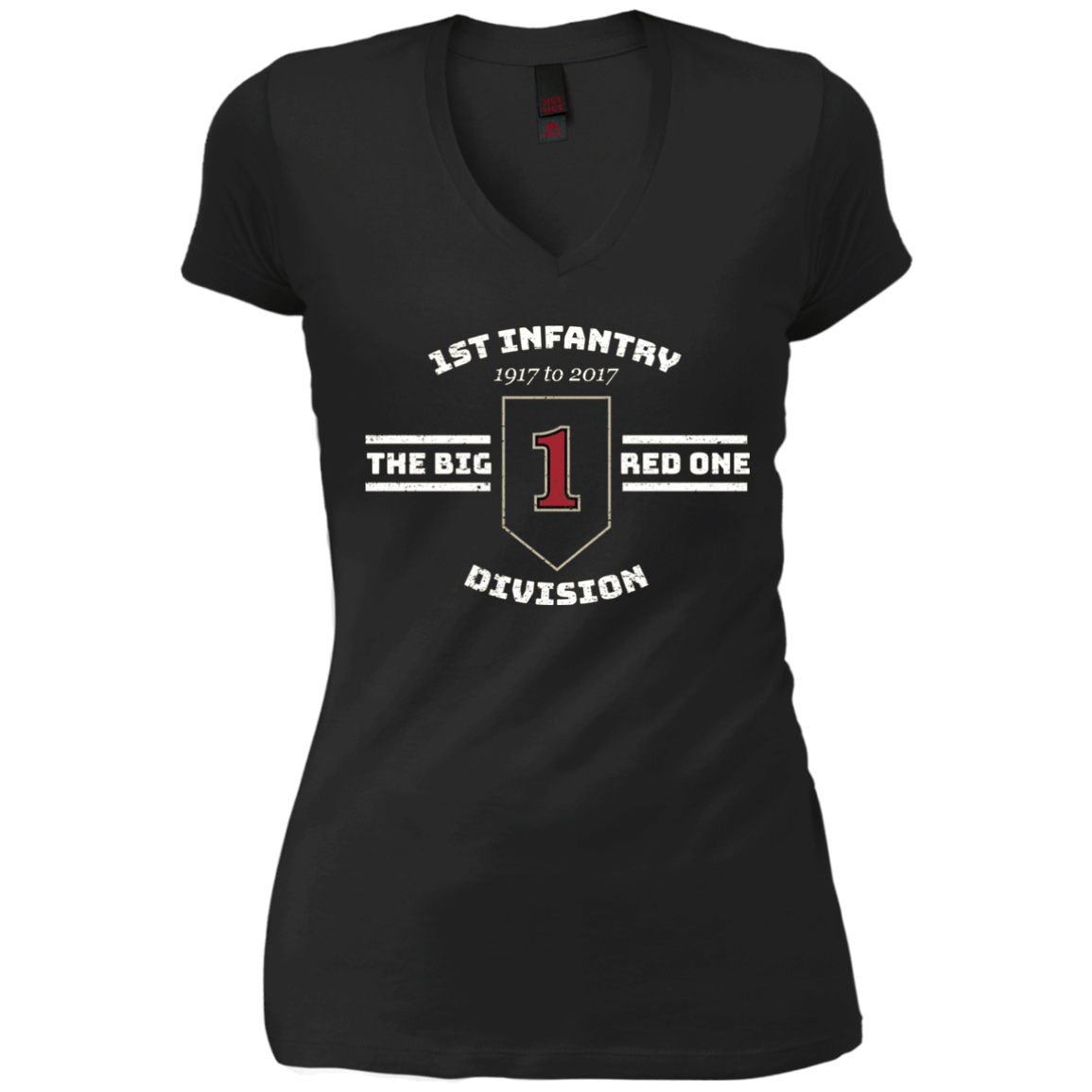 Army 1st Infantry Division Big Red One T Shirt