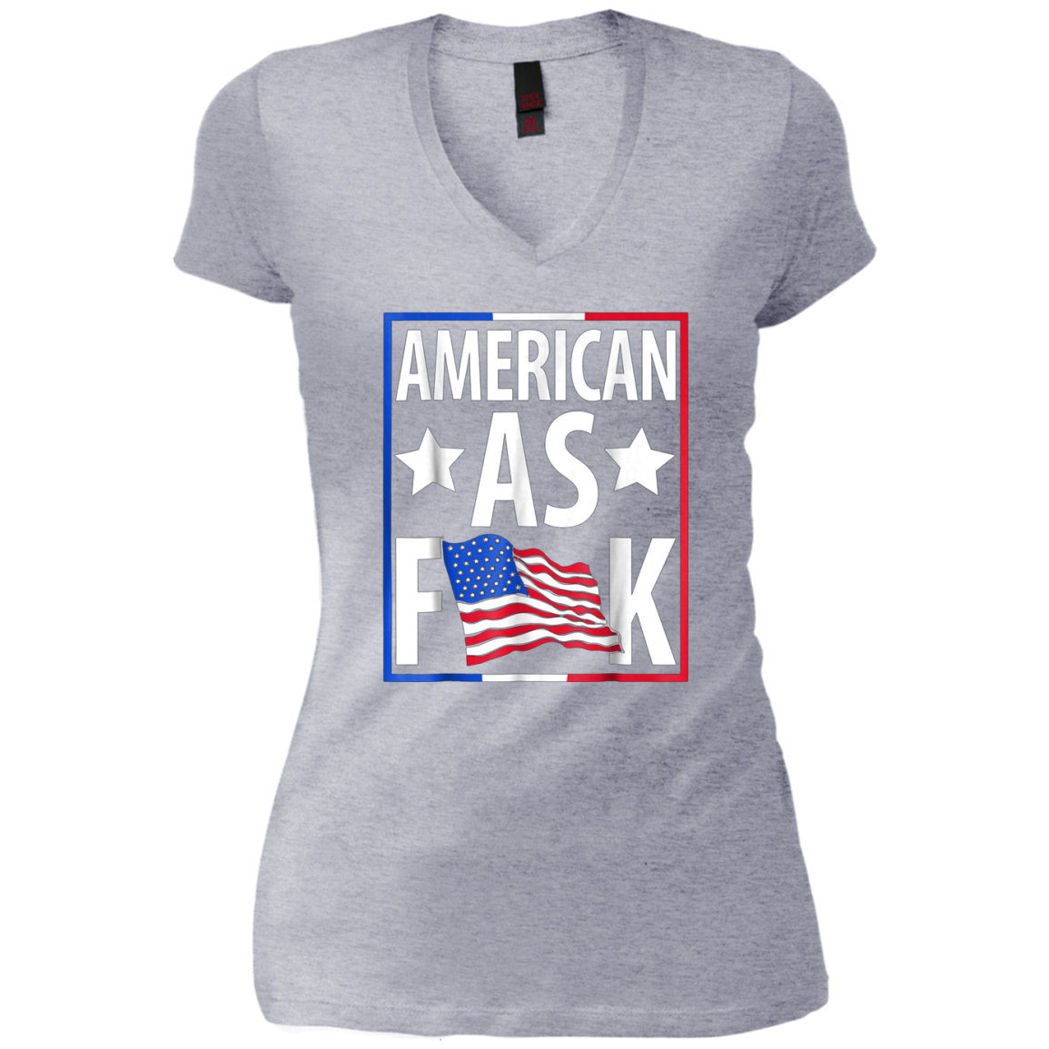 'Merican AF T-Shirt Funny American Flag Patriotic Shirt