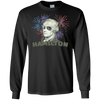 Image of Alexander Hamilton Sunglasses Fireworks HIstory T Shirt