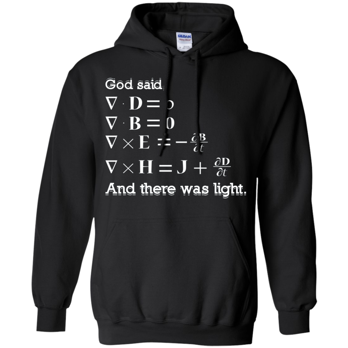 And God Said, Let There Be Light Physics Gift T Shirt