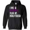 Image of Alzheimer's Awareness T-shirt I Wear Purple For My Brother