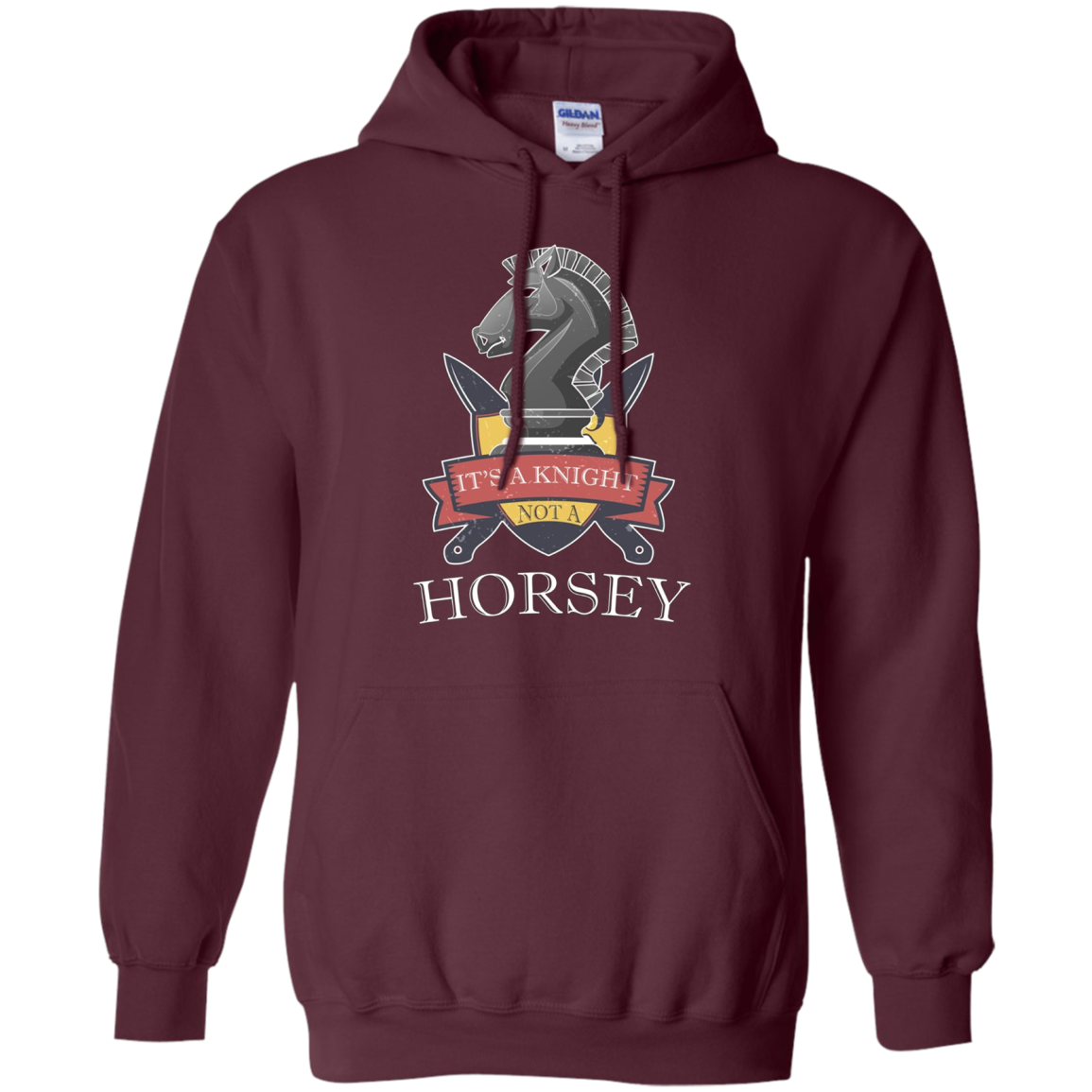 Witty Chess Piece Tees - It's A Knight, Not A Horsey T-Shirt