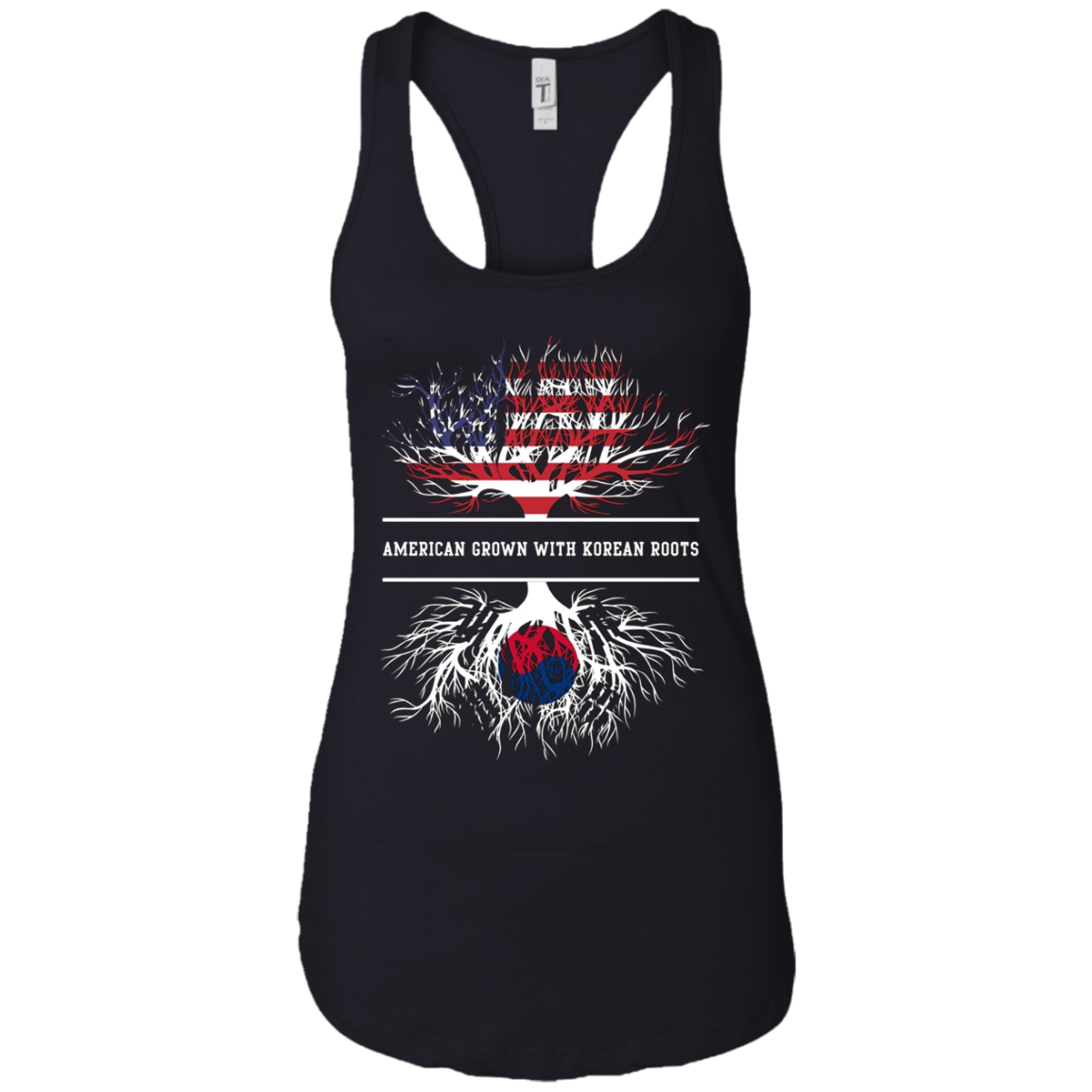 American Grown With Korean Roots T-Shirt South Korea Tee