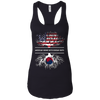 Image of American Grown With Korean Roots T-Shirt South Korea Tee