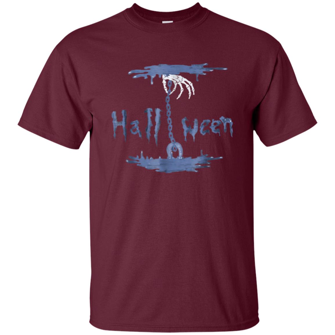 Funny Halloween Tshirt Skeleton hand Costume Tshirt Gift