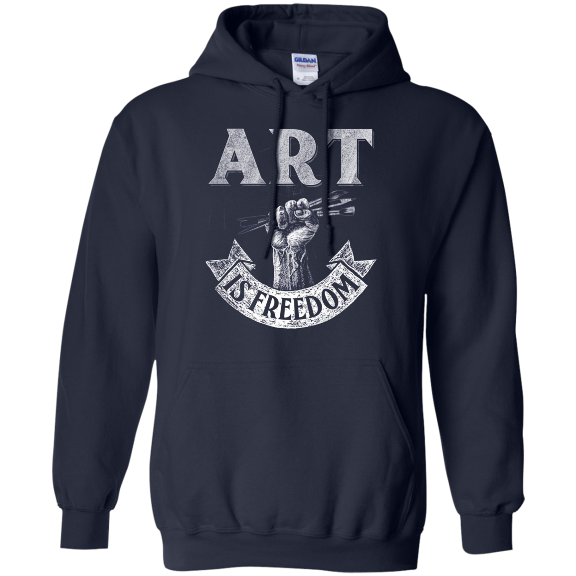 Art is Freedom great t shirt for artists who love to draw