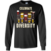 Image of Alcohol Diversity Shirt Celebrate with Beer long sleeve