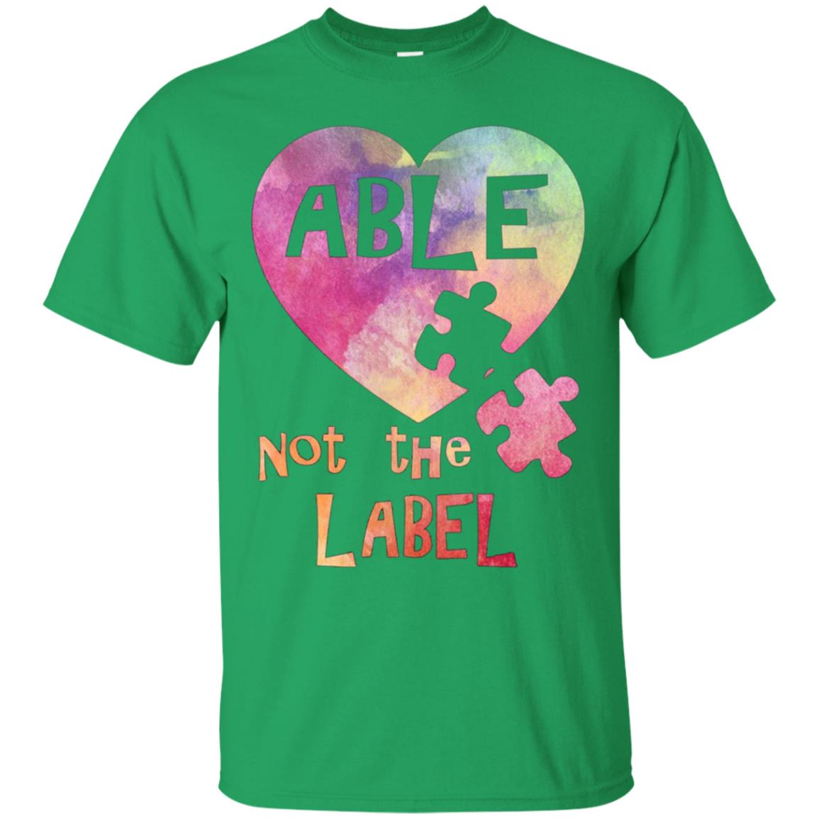 Autism Awareness t Shirts See The able not The Label Men-Women-Kid Gift tees