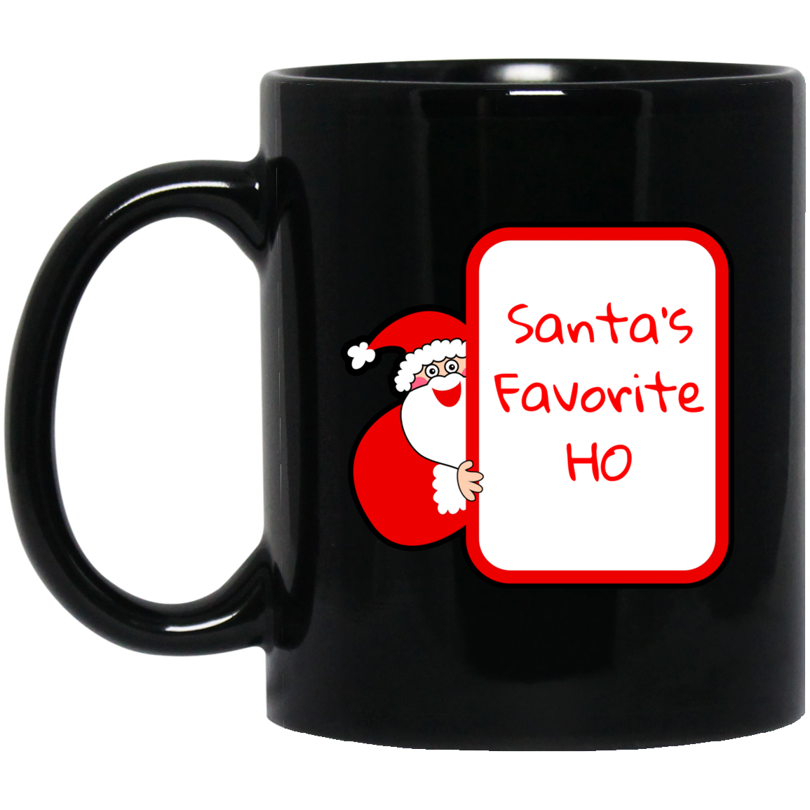 Santa's Favorite Ho Merry Christmas Funny Adult Shirt