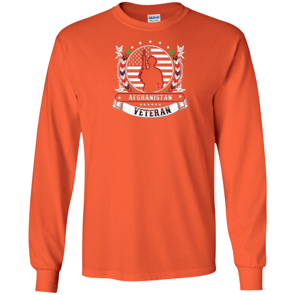 Afghanistan Veteran T-Shirt Military Combat Veteran Shirt