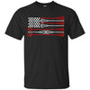 Image of American flag lacrosse shirt 4th of july shirts for men gift