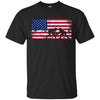 Image of American Flag Wrestling T-shirt Wrestling Gift