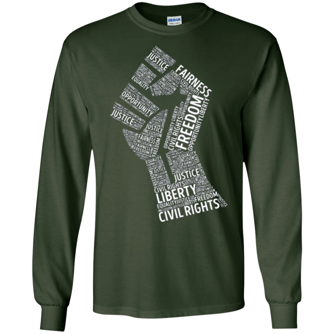 'Civil Rights Black Power ' Civil Rights Justice Shirt