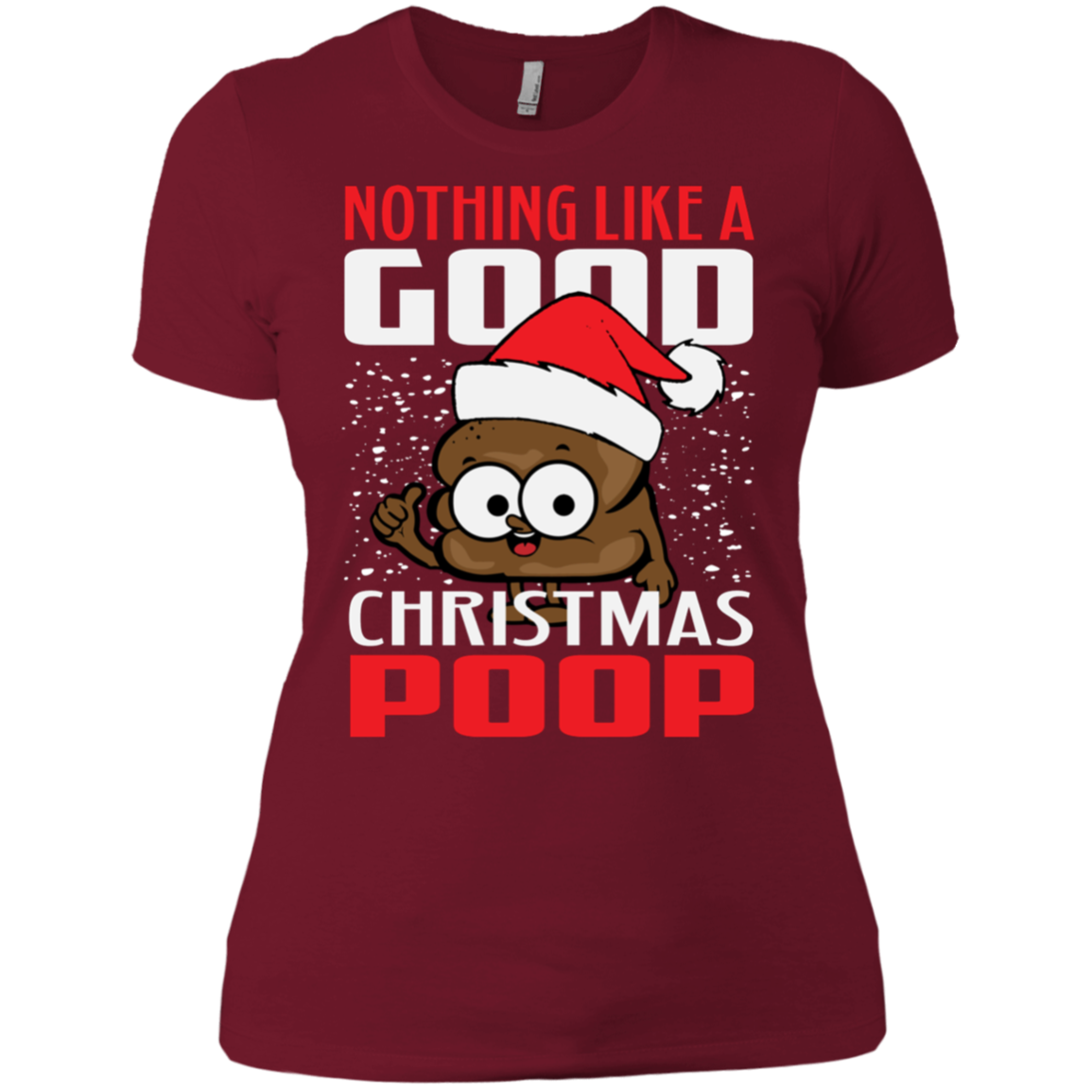 Christmas Tee Nothing Like a Good Christmas Emoji Poop Shirt