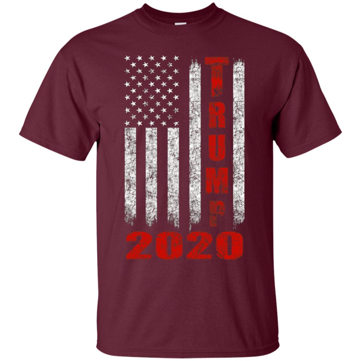 American Flag Vintage Design Trump 2020 T-shirt