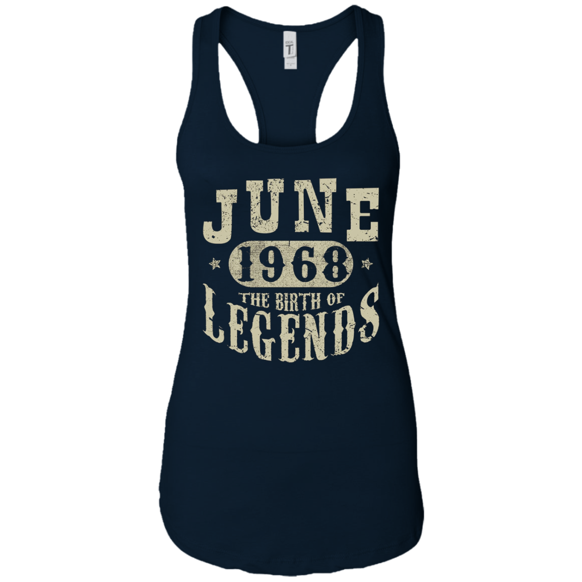 50 Years Old 50th Birthday June 1968 Birth of Legend T-Shirt