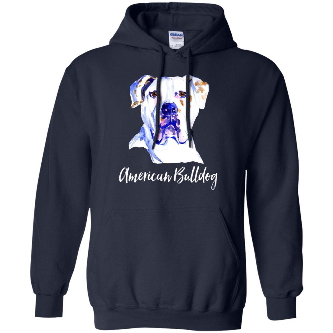 American Bulldog Dog T-Shirt Dog Lover Gift Bull Dog