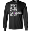 Image of Alzheimer's Awareness T-Shirt For Mothers Purple Ribbon Tee