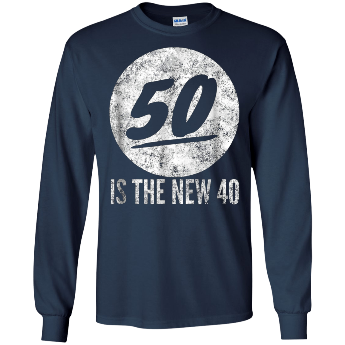 50 Is The New 40 T-Shirt | Vintage 50th Birthday Tee Shirt