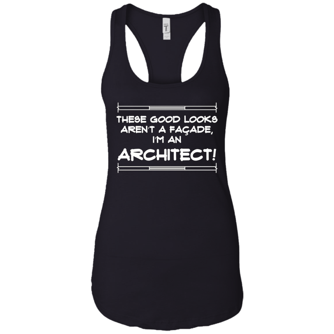 Architect Facade Joke Humor Gag Gift T-shirt