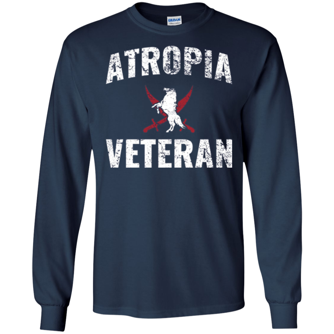 Army War In Atropia Veteran T Shirt 20513