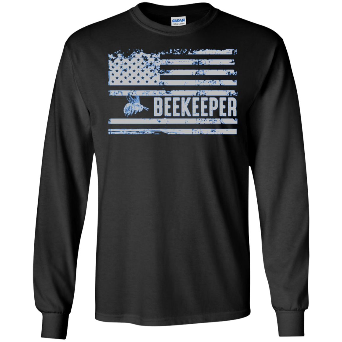 American Beekeeper United States Flag Gift T-Shirt