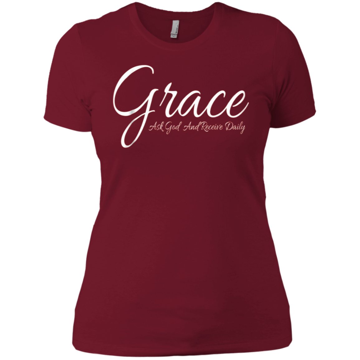Amazing Grace Tees 2 Corinthians 12 9 Ask God Receive Daily