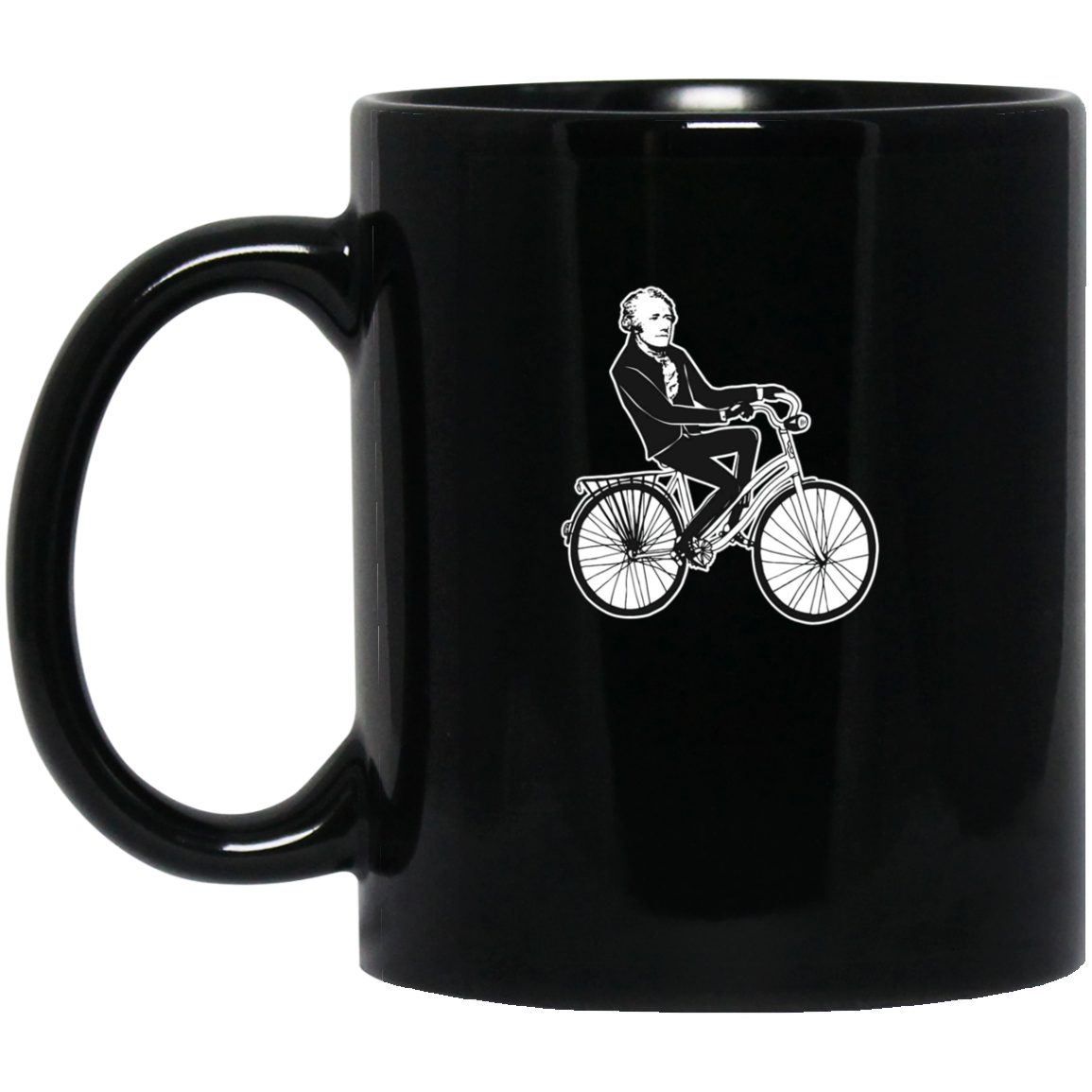 Alexander Hamilton Shirt | Alexander Hamilton on a Bicycle