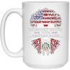 Image of American Grown With PERUVIAN Roots Tee Shirt
