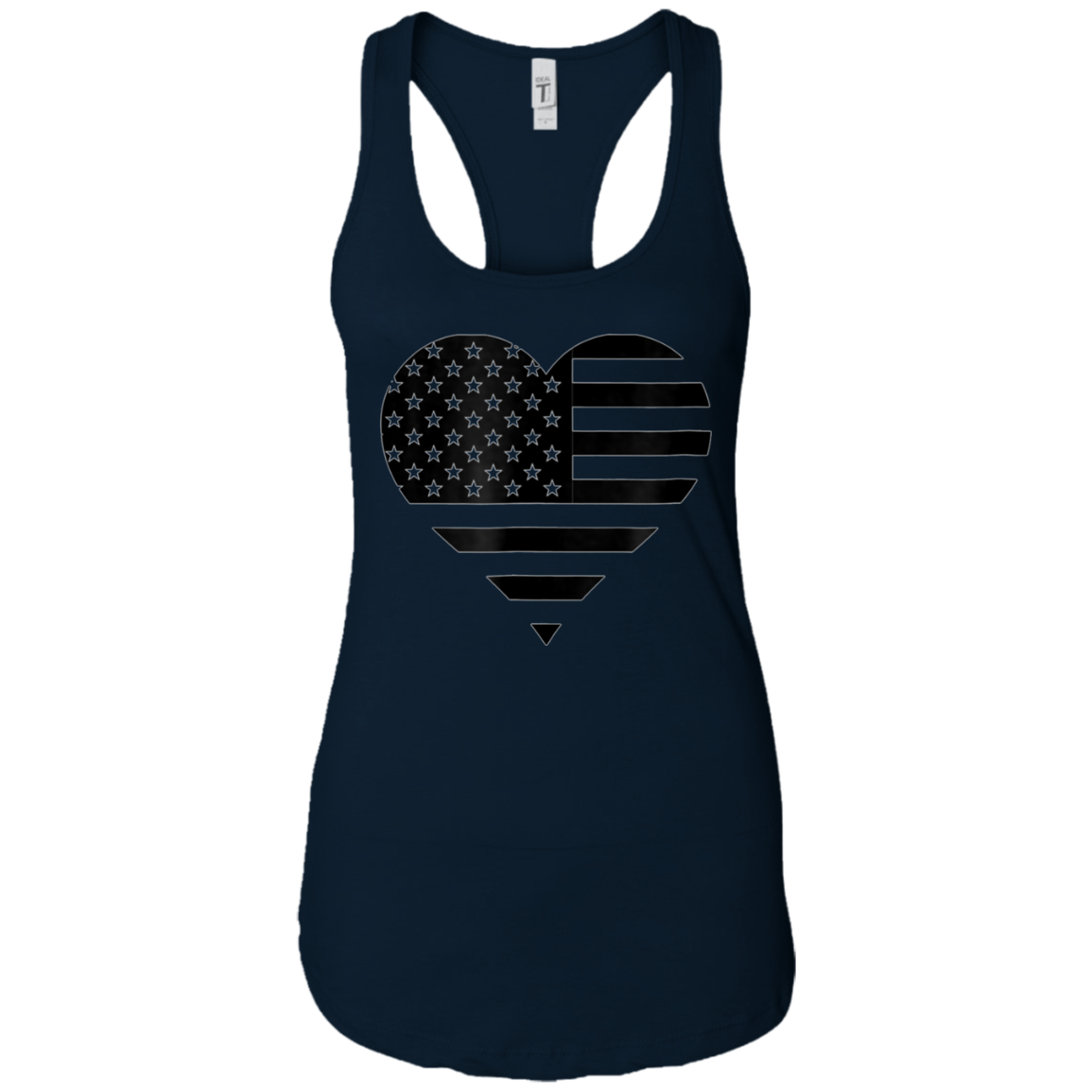 America Flag Heart shirt - Patriotic 4th of July Tshirt