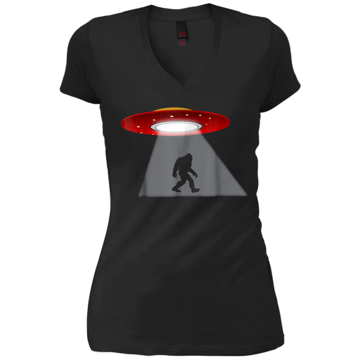 Alien Big Foot Abduction Funny Gift Idea Shirt