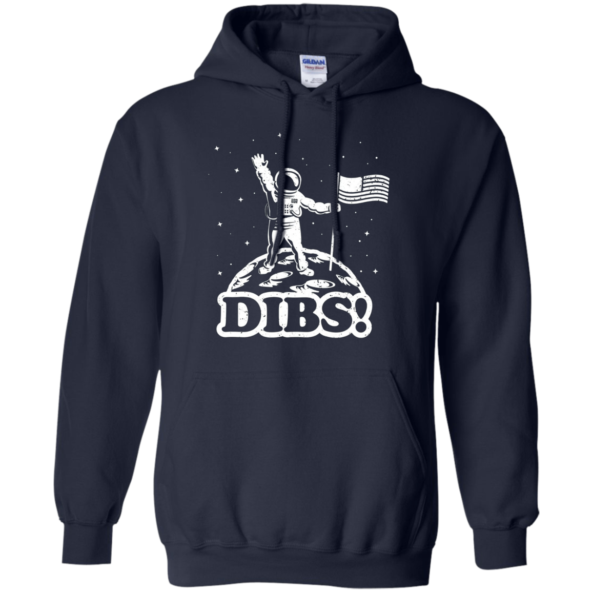 American Flag on Moon July 4th funny t shirt Astronaut space