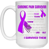 Image of CHRONIC PAIN Survivor i know pain, tears t-shirt