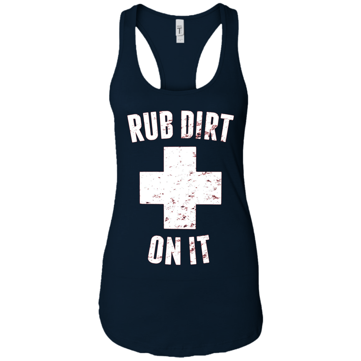 'Rub Dirt On It' Funny Baseball Sports T-shirt