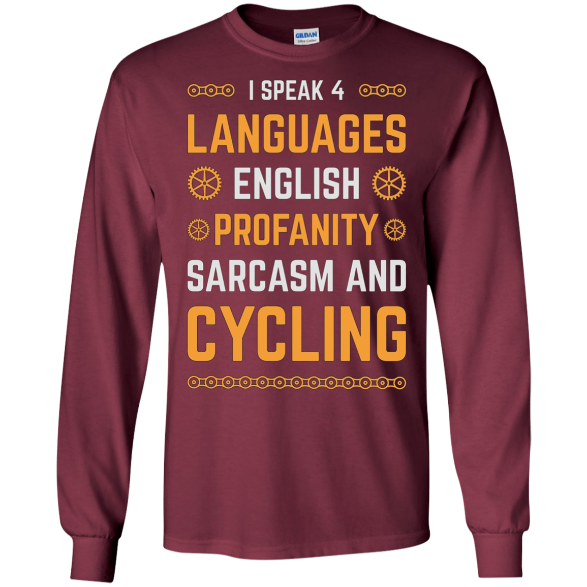 Sarcastic Bicycle Cycling Novelty T-shirt Passionate Cyclist