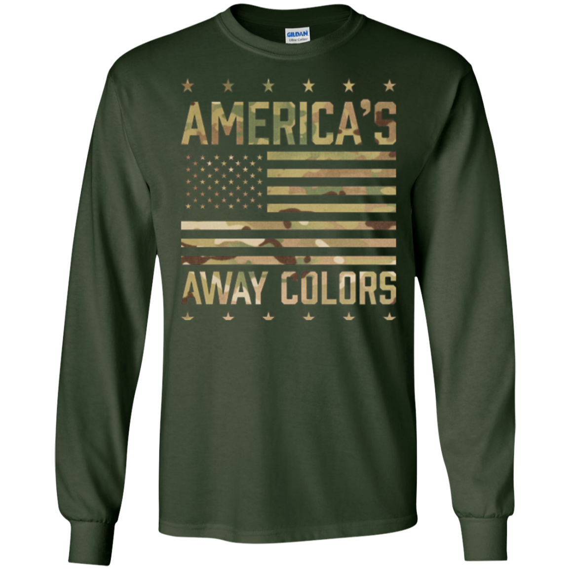 Army OCP America's Away Colors T Shirt 20466