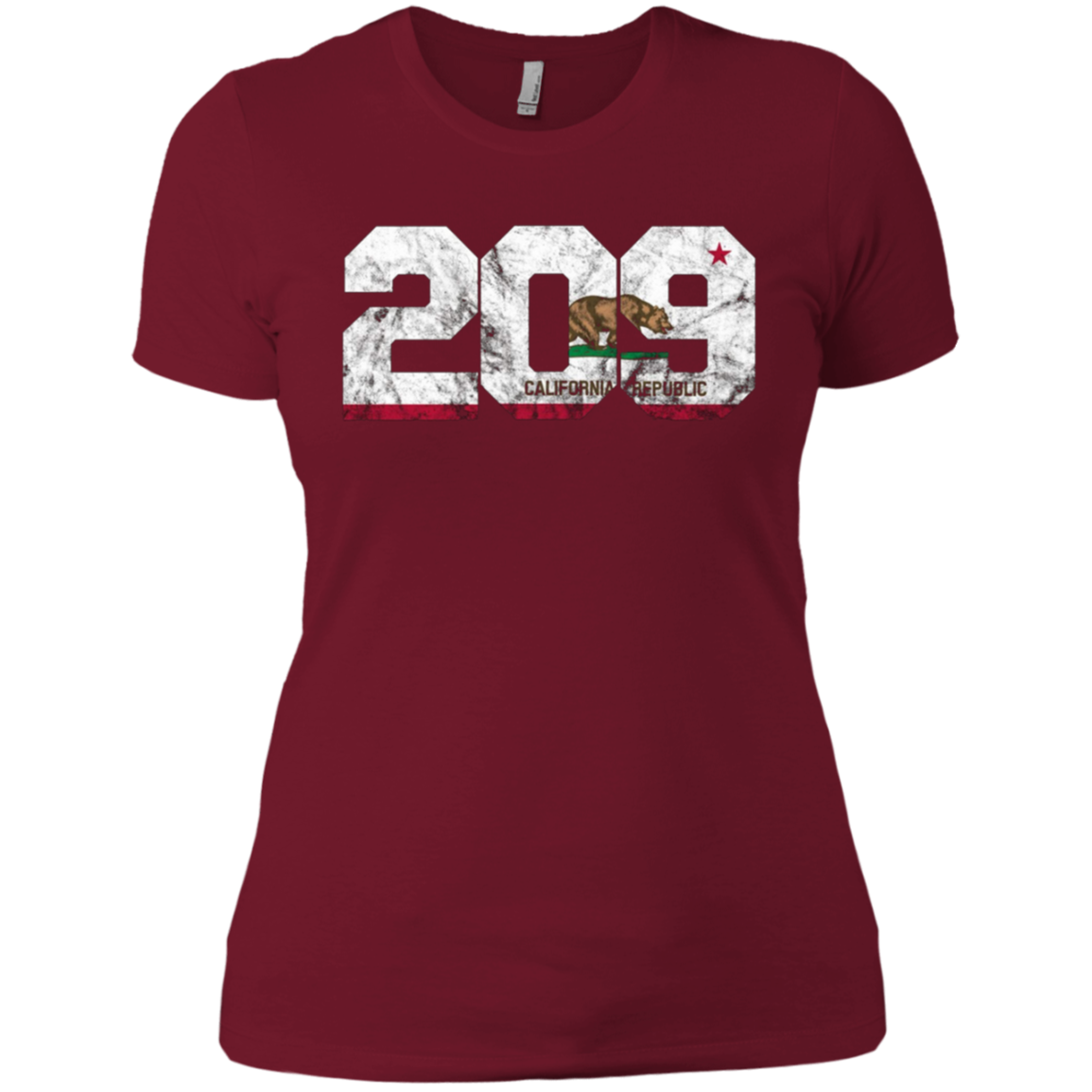 Area Code 209 shirt - Modesto California t-shirt