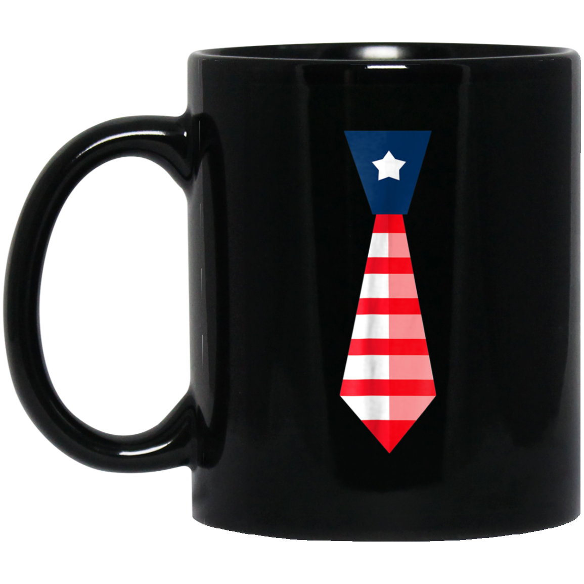 4th of July T-Shirt-Cute Fourth of July American Necktie Tee