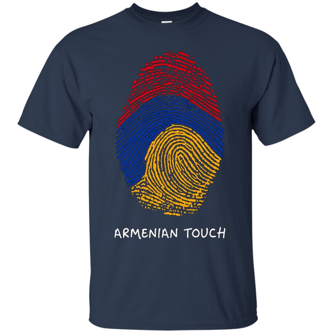 Armenian Flag Fingerprint T-shirt Armenia Flag Shirt