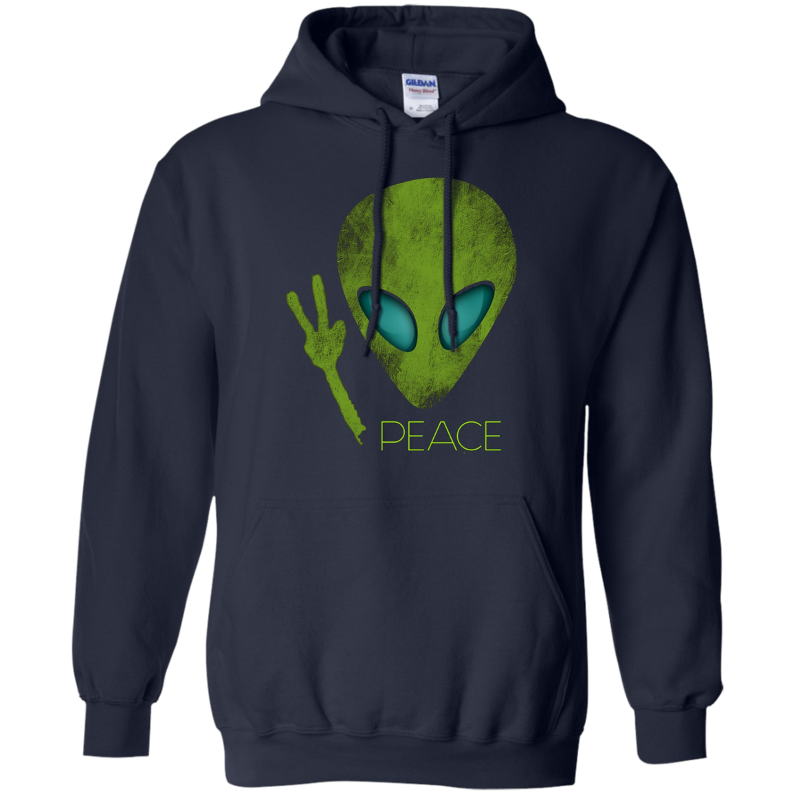 Alien Peace Cool Funny T-Shirt Cute UFO Lover Birthday Gift