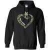 Image of Army Mima With US Star Army Clothes T-Shirt Happy Mother