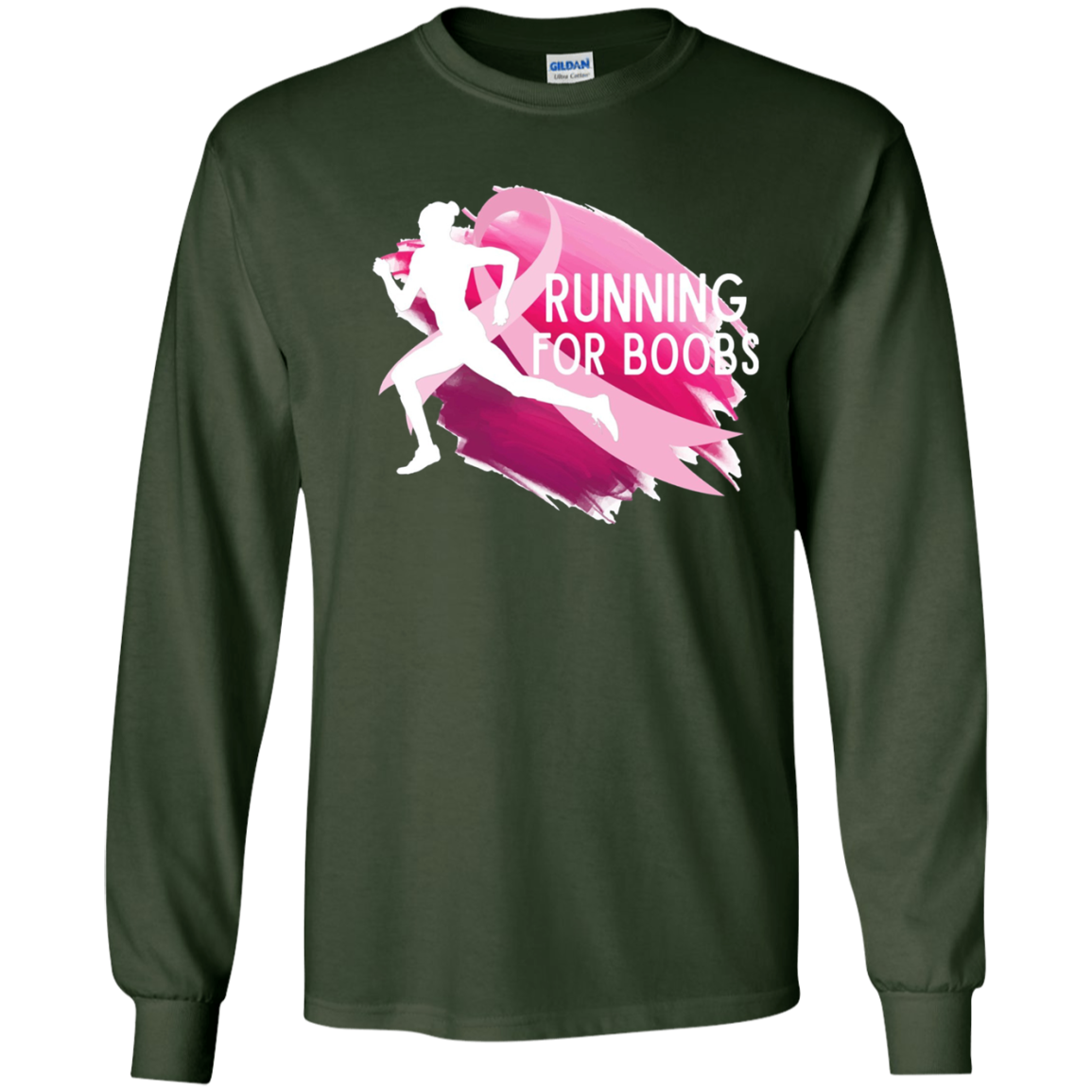 A Running For Boobs T-Shirt
