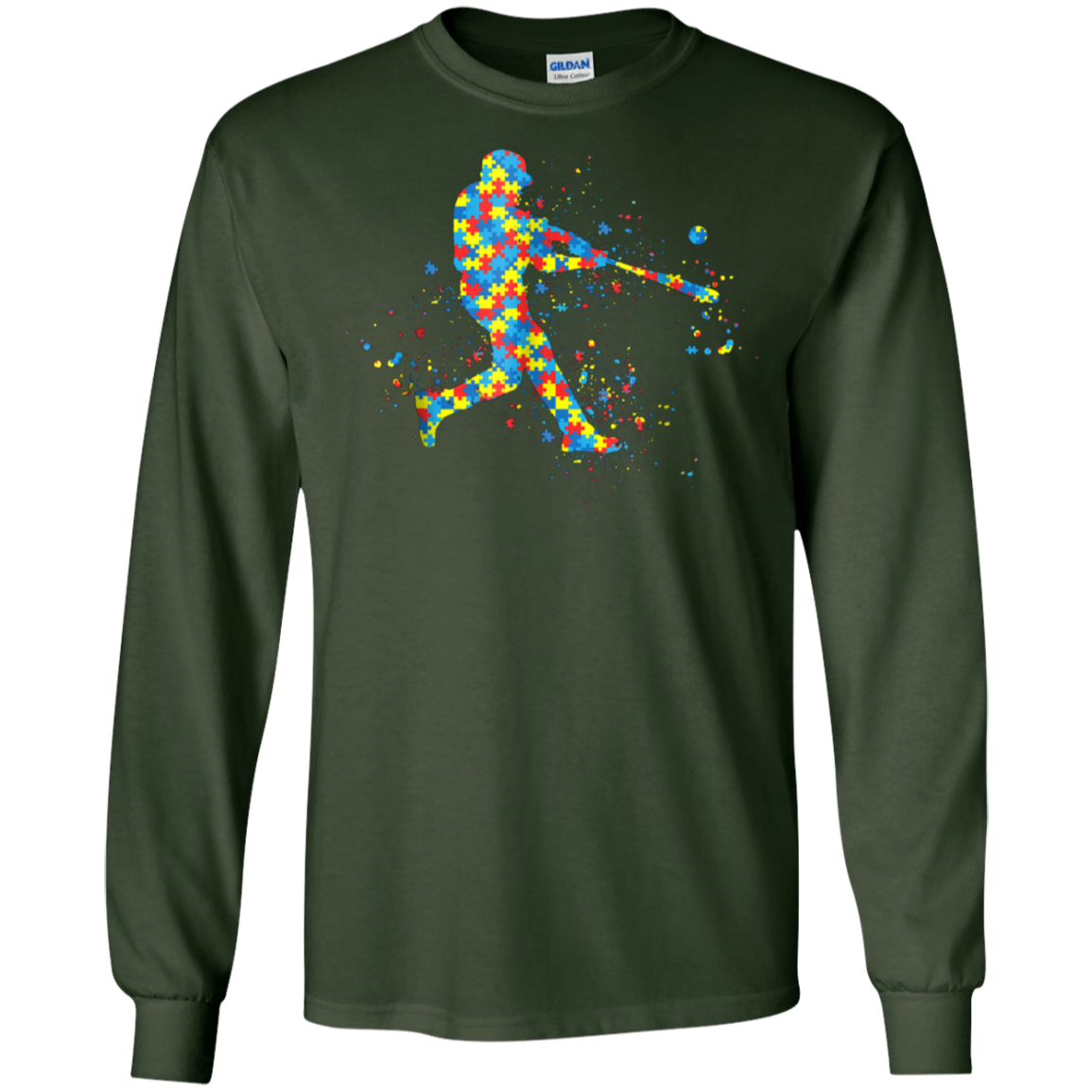 Autism Awareness Dream Baseball Player Tshirt