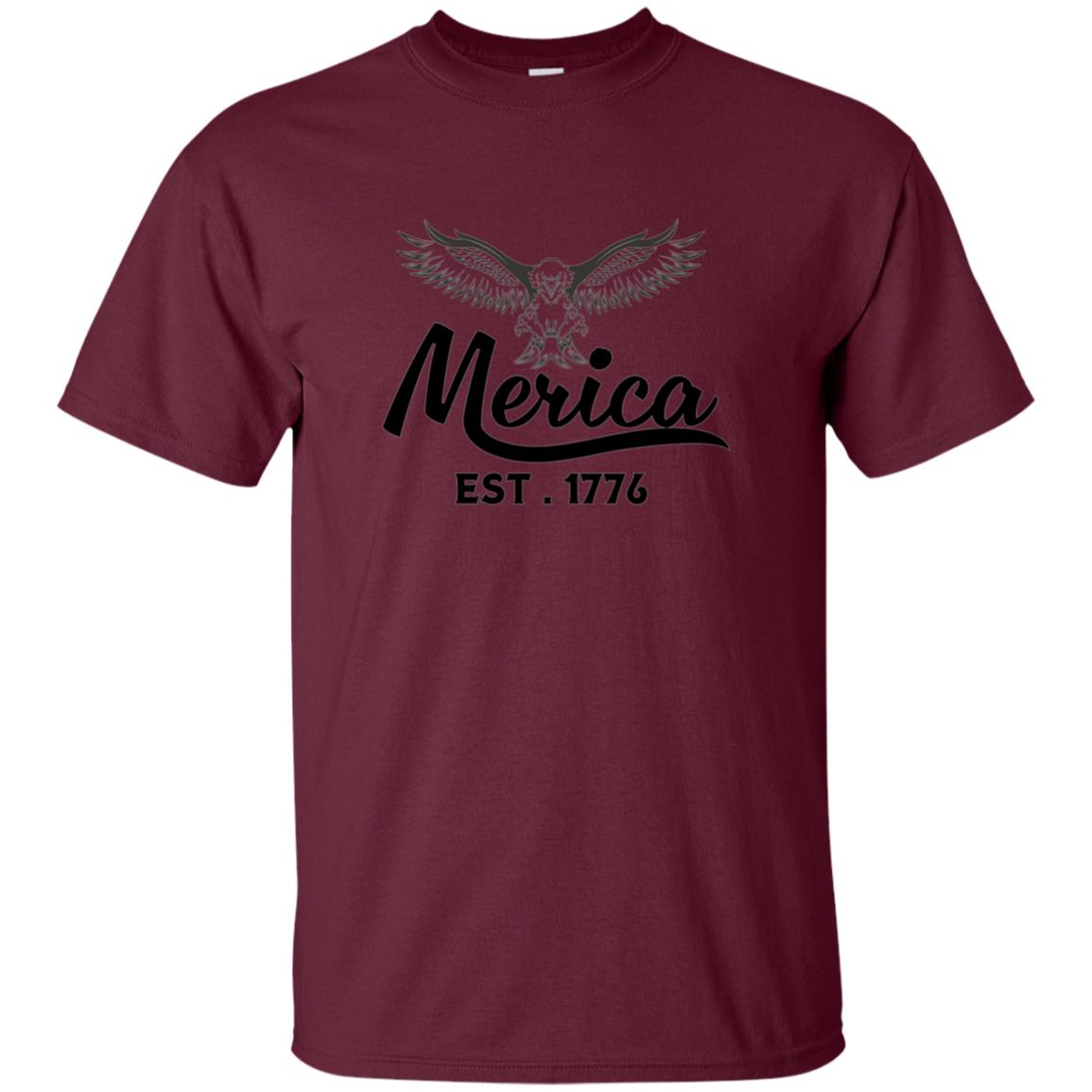 America 1776 - 4th of July Patriotic America USA Shirt LS