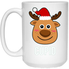 Image of Santa Reindeer Cupid T-Shirt Christmas Group Costume Tee