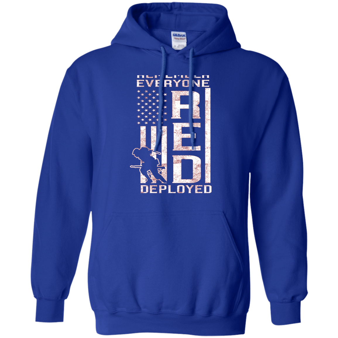 (Print On Back) RED Friday TShirt - R.E.D. Memorial Day