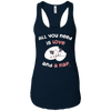 Image of All You Need Is Love And A Nap - Funny Cat Nap Shirt
